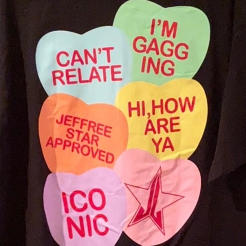 Jeffree Star Valentine’s Day mystery box T-shirt